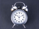 Black Quartz Alarm Clock M-07095
